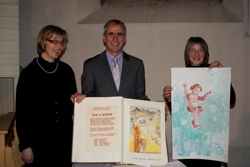 01-13 Bad Windsheim_Dekanin Pfarrer Kantorin