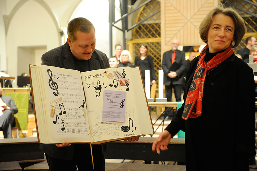 EKD-Aktion "366plus1 - Kirche klingt 2012" ist in Bretten