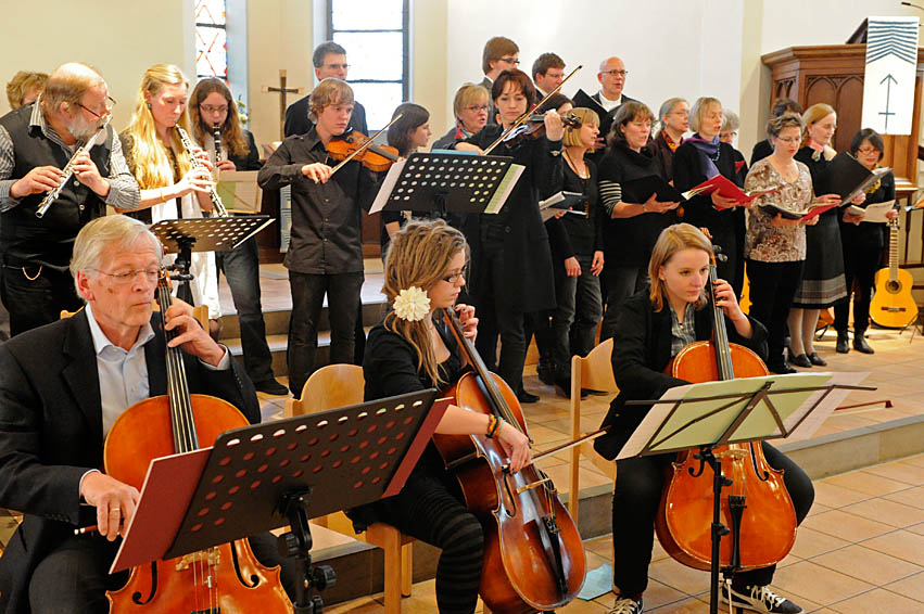 EKD-Aktion "366+1, Kirche klingt 2012" ist in Bottrop