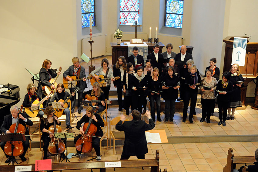 EKD-Aktion "366+1, Kirche klingt 2012" ist in Bottrop