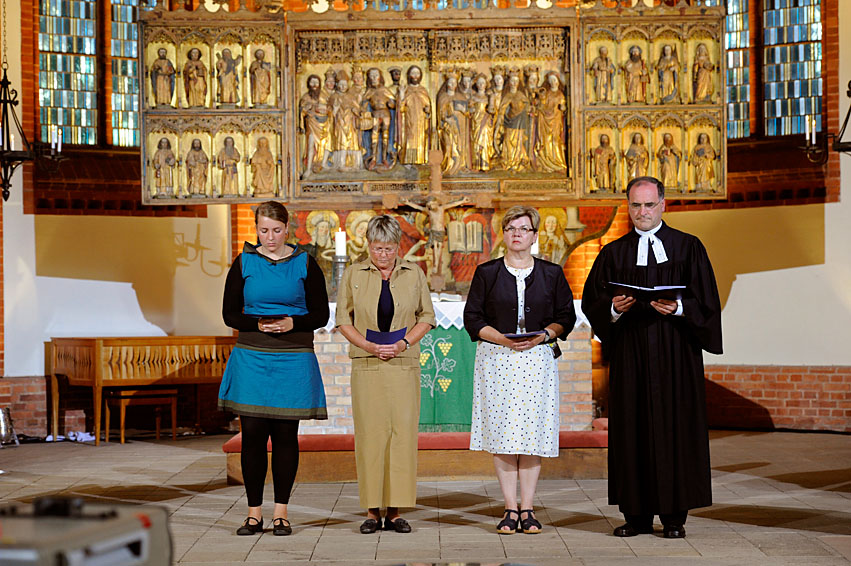 EKD-Aktion "366+1, Kirche klingt 2012" ist in Warnemuende