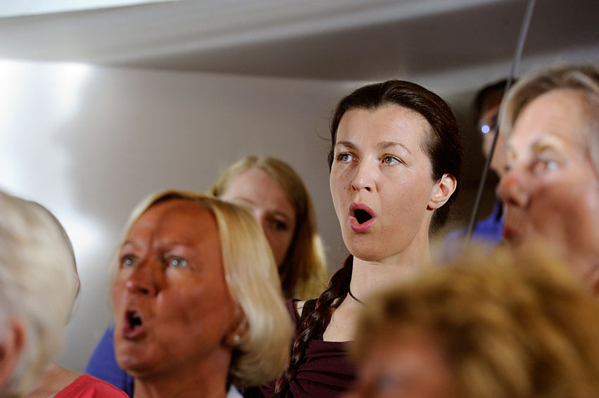 EKD-Aktion "366+1, Kirche klingt 2012" ist in Warnemuende